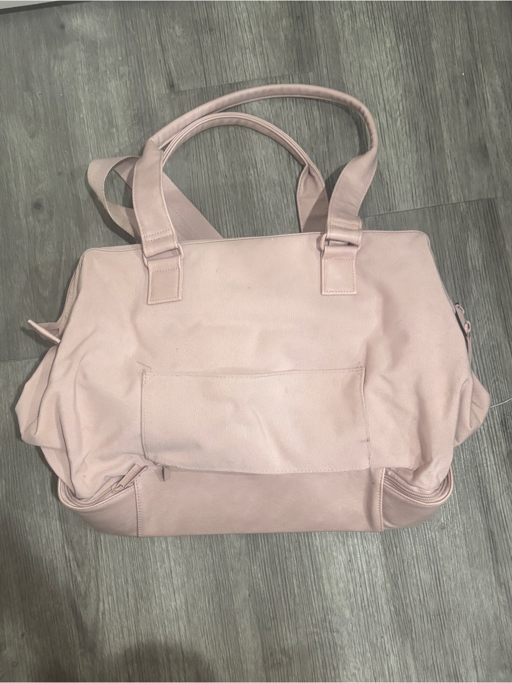 BEIS Mini Weekender Bag in Atlas Pink